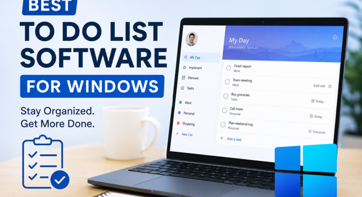 Best To Do List Software for Windows
