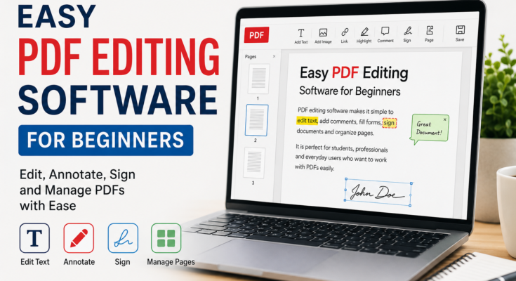 Easy PDF Editing Software for Beginners