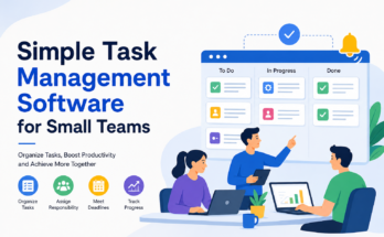 Simple Task Management Software for Small Teams